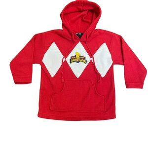 Red Power Rangers Kids Hoodie